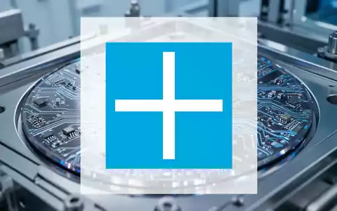 Abstrakte Darstellung einer modernen Halbleiterfertigung in einem Reinraum mit Fokus auf Mikrochip-Strukturen. - Foto: über boerse-global.de