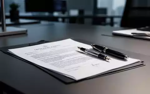 Ein Schreibtisch mit juristischen Unterlagen und einem Füllfederhalter als Symbol für arbeitsrechtliche Dokumente. - Foto: über boerse-global.de