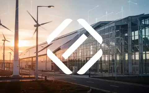 Moderne Infrastruktur für erneuerbare Energien bei goldenem Licht als Symbol für nachhaltige Investitionen. - Foto: über boerse-global.de