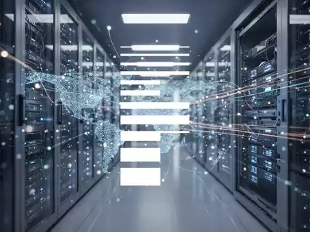 Abstrakte Darstellung von digitaler Datenübertragung und globaler Kommunikation in einem modernen technologischen Umfeld - Foto: über boerse-global.de