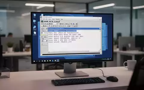 Historische Microsoft Word-Software aus dem Jahr 1990, die nativ auf einem modernen Windows 11-System ausgeführt wird. - Foto: über boerse-global.de