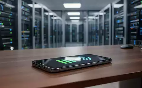 Ein Smartphone liegt auf einem Schreibtisch, mit deutlich sichtbarem Signalstärke-Indikator auf dem Bildschirm. - Foto: über boerse-global.de