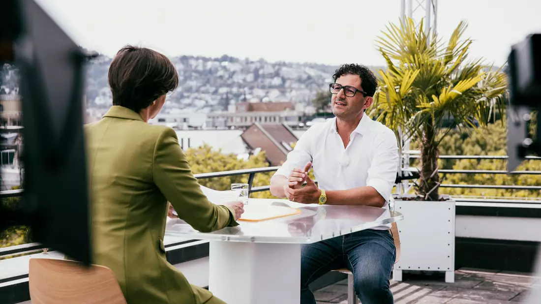 Pantisano im Sommerinterview des ZDF. (Handout) - Bild: Alexander Dietrich/ZDF/dpa