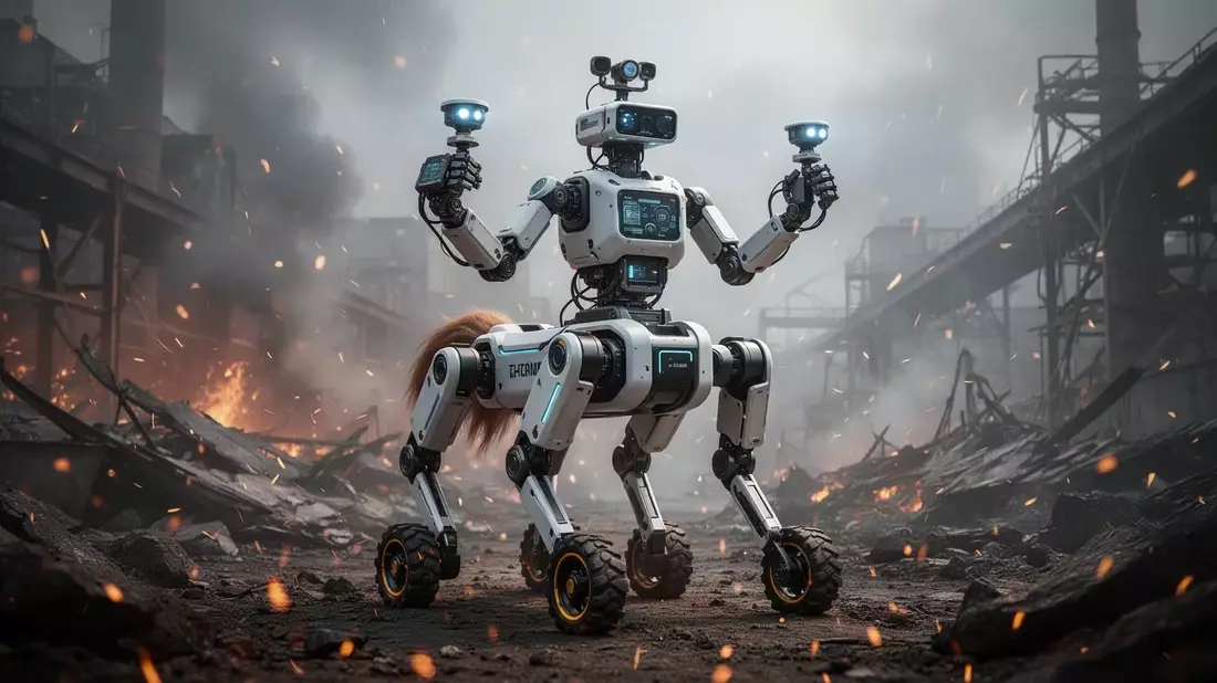 Run Robotics präsentiert Centaur-Roboter für Gefahrenzonen auf WAIC 2026