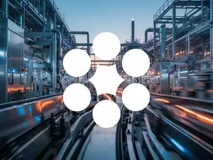 Moderne Industrieanlage mit verschwommenen Fertigungslinien in einer atmosphärischen, industriellen Umgebung. - Foto: über boerse-global.de