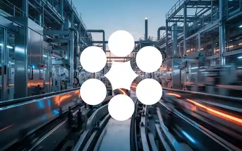 Moderne Industrieanlage mit verschwommenen Fertigungslinien in einer atmosphärischen, industriellen Umgebung. - Foto: über boerse-global.de