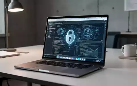 Ein Laptop-Bildschirm zeigt sichere, lokale Datenverarbeitung und browserbasierte Produktivitätstools in einem modernen Arbeitsbereich. - Foto: über boerse-global.de