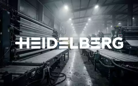 Abstraktes Bild einer industriellen Druckerei mit Fokus auf metallische Texturen und gedimmte, professionelle Beleuchtung. - Foto: über boerse-global.de