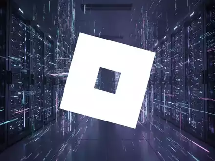Abstrakte Darstellung einer digitalen Spielwelt mit leuchtenden Datenströmen und virtueller Architektur. - Foto: über boerse-global.de