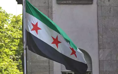 Syrische Flagge (Archiv) - Foto: via dts Nachrichtenagentur