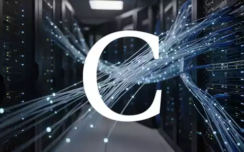 Abstraktes Bild von leuchtenden Glasfaserkabeln in einem modernen Rechenzentrum als Symbol für digitale Infrastruktur. - Foto: über boerse-global.de