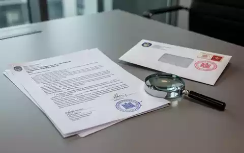 Ein offizielles Dokument und ein Briefumschlag auf einem Schreibtisch als Symbol für rechtliche Zustellungen. - Foto: über boerse-global.de