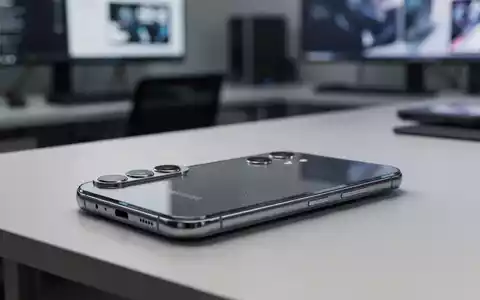 Ein Samsung Galaxy S23 Smartphone auf einem modernen Schreibtisch, das das letzte große Software-Update der Serie darstellt. - Foto: über boerse-global.de