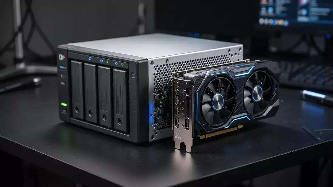 ZimaCube-2-Umbau: NAS wird dank externer RTX-5060 zum Gaming-PC
