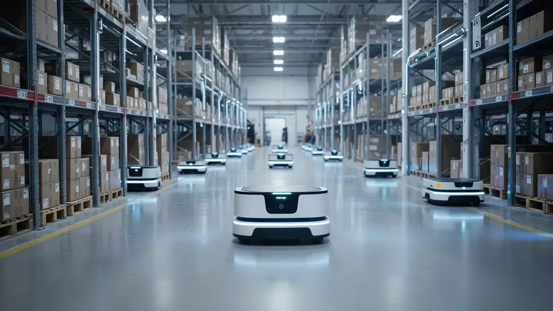 Geek+ Roboter erobern britische Logistik: Tesco, Asda und Next setzen auf Automatisierung