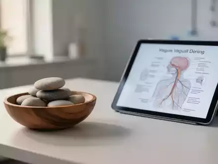 Eine ruhige, moderne Praxisumgebung mit Zen-Elementen, die eine Brücke zwischen ganzheitlicher Gesundheit und Wissenschaft schlägt. - Foto: über boerse-global.de