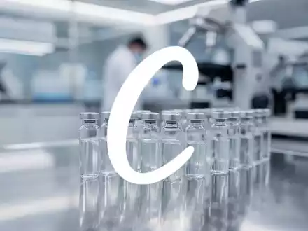 Modernes Labor mit Glasphiolen und präzisen Instrumenten in einer sterilen, professionellen Atmosphäre. - Foto: über boerse-global.de