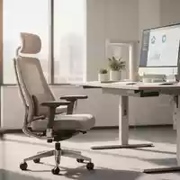 Moderner, ergonomisch eingerichteter Büroarbeitsplatz mit Fokus auf gesundheitsfördernde Arbeitsbedingungen. - Foto: über boerse-global.de