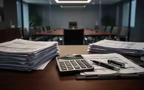 Ein Schreibtisch mit Finanzdokumenten, einem Taschenrechner und einem Füllfederhalter als Symbol für Steuerreformen. - Foto: über boerse-global.de