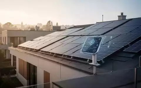 Moderne Solaranlage auf einem Hausdach bei Sonnenlicht. - Foto: über boerse-global.de