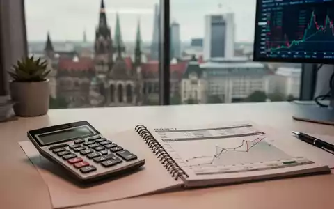 Ein Schreibtisch mit Taschenrechner und Budgetplanung, symbolisch für finanzielle Vorsorge und Steueränderungen. - Foto: über boerse-global.de