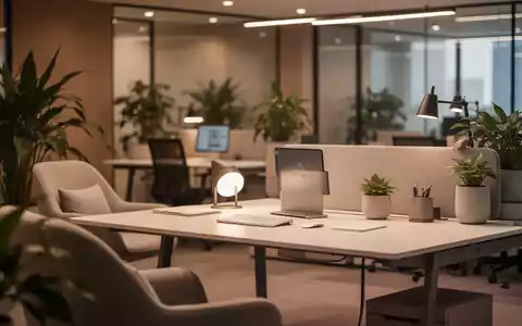 Modernes, ergonomisch gestaltetes Büroambiente mit Fokus auf eine gesundheitsfördernde und angenehme Arbeitsumgebung. - Foto: über boerse-global.de