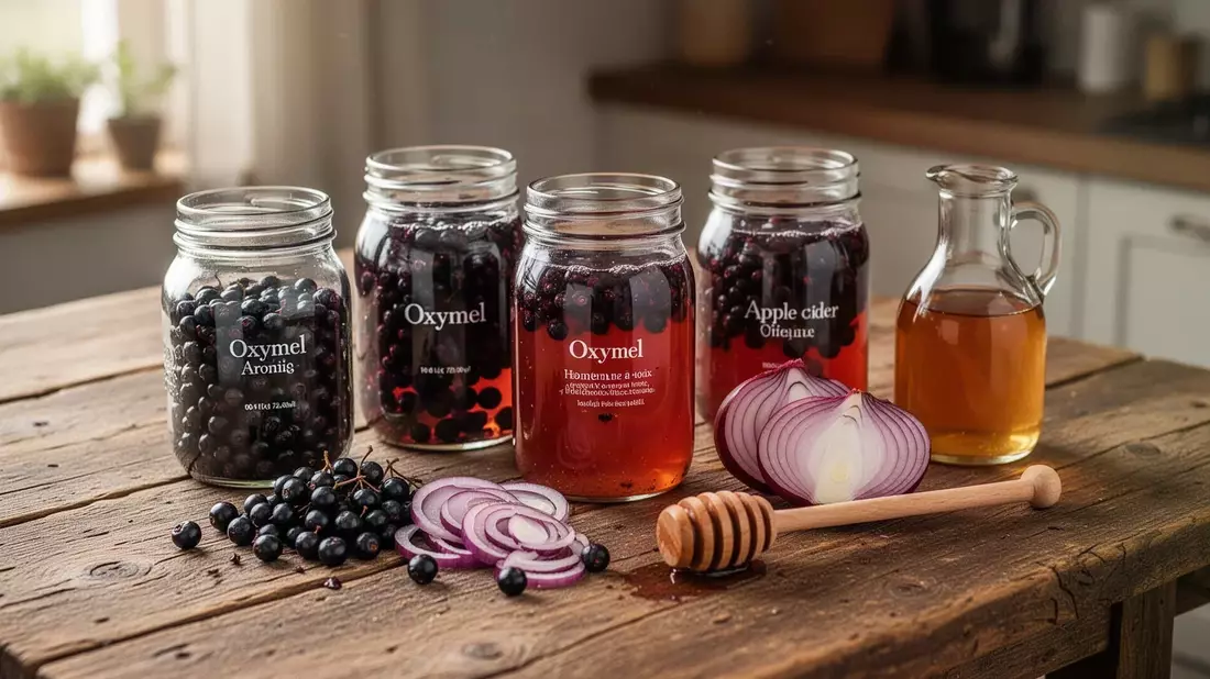 Sauerhonig aus Aronia und Zwiebeln: Natürliche Immunstärkung für den Herbst