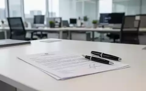 Ein moderner, aufgeräumter Schreibtisch mit einem juristischen Dokument und einem Füllfederhalter in einem hellen Büro. - Foto: über boerse-global.de