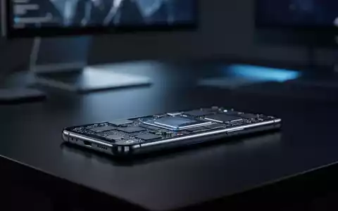 Ein modernes Smartphone auf einem Schreibtisch neben einem Monitor, symbolisch für Sicherheitsrisiken bei Apple-Geräten. - Foto: über boerse-global.de