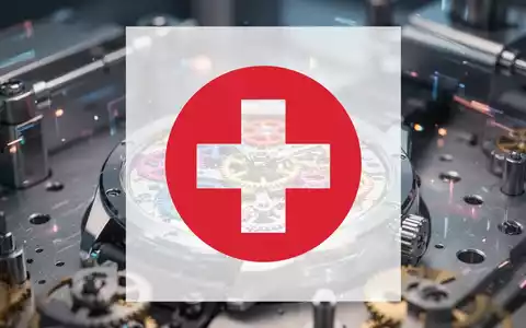 Abstrakte Darstellung einer modernen Uhrenmanufaktur mit Fokus auf mechanische Präzision und industrielle Ästhetik. - Foto: über boerse-global.de