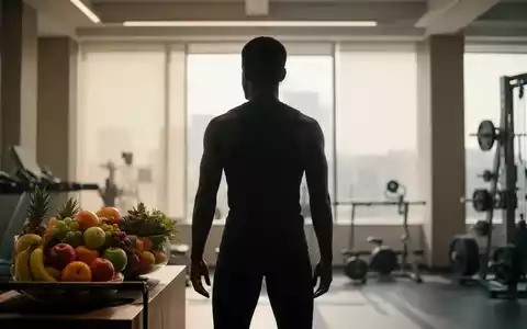 Silhouette einer Person in einem modernen Fitnessstudio, die einen gesunden Lebensstil und körperliche Transformation symbolisiert. - Foto: über boerse-global.de
