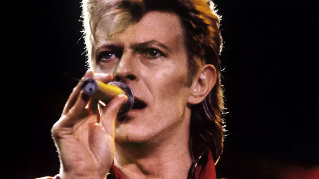 David Bowie im Jahr 1987.  - Bild: Harald Menk/dpa