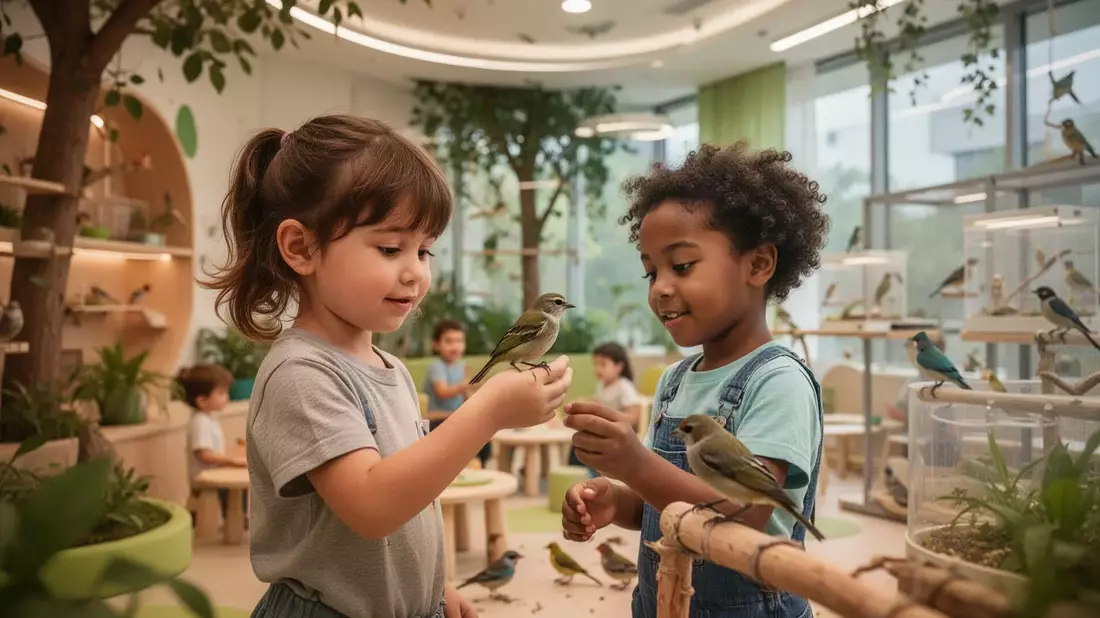 Tiergestützte Therapie am BHZ Roßdorf: Wie Fische, Vögel und Bienen die Resilienz von Kindern fördern