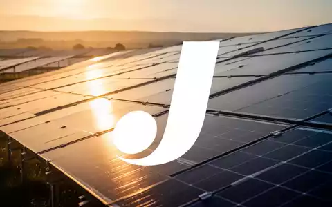 Moderne Solarpark-Anlage bei Sonnenuntergang als Symbol für Erneuerbare Energien. - Foto: über boerse-global.de