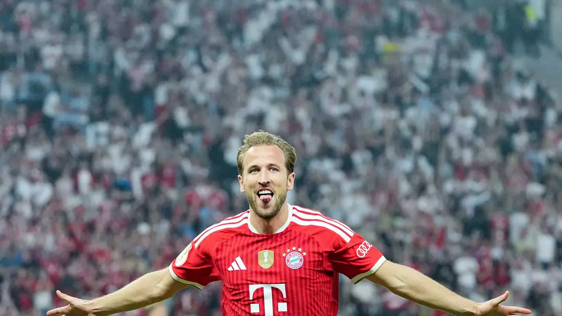  Harry Kane wird für seinen Torinstinkt ausgezeichnet. (Archivbild) - Bild: Michael Kappeler/dpa