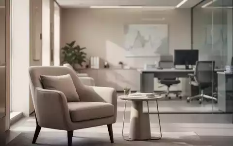Modernes, helles Behandlungszimmer in einer Gesundheitseinrichtung mit minimalistischer Einrichtung und natürlichem Licht. - Foto: über boerse-global.de