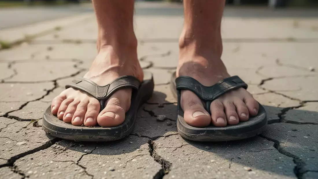 Flip-Flops im Sommer: Orthopäden warnen vor Krallenzehen und Fußschäden