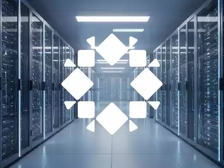 Abstraktes, modernes Rechenzentrum als Symbol für IT-Infrastruktur und Cybersecurity. - Foto: über boerse-global.de