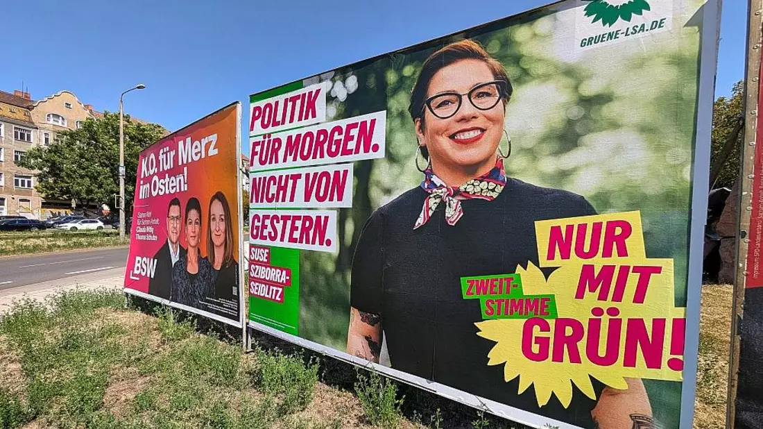 Grüne und Linke planen Rekord-Wahlkampfbudgets in Ostdeutschland