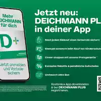 Mehr Vorteile beim Schuhkauf: DEICHMANN startet Loyalty-Programm DEICHMANN PLUS in Deutschland - Foto: presseportal.de