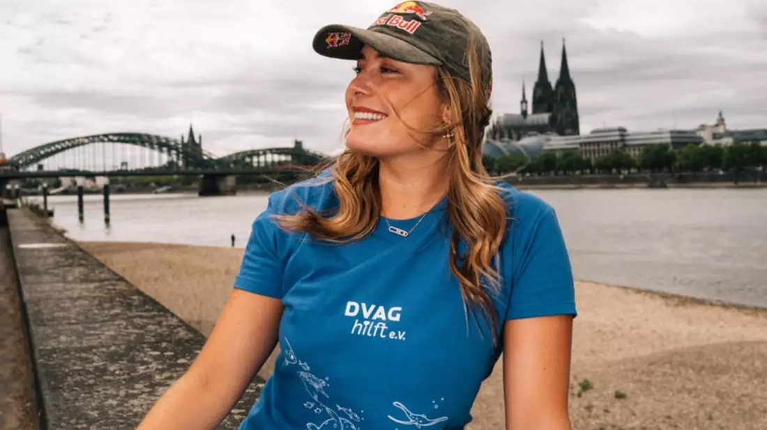 Extremschwimmerin startet Flusschallenge zugunsten der Schwimmsicherheit / Nathalie Pohl schwimmt ab morgen mehr als 200 Kilometer von Frankfurt nach Köln - Bild: presseportal.de