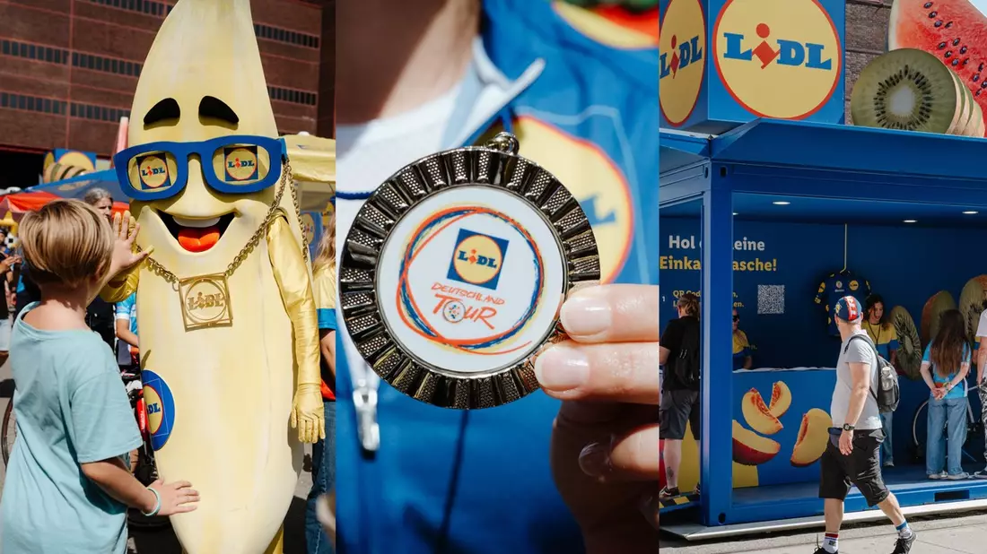 Lidl Deutschland Tour: Discounter macht Radrennen zum Event für alle / Radsport-Highlight als Motivator für einen aktiven und ausgewogenen Alltag - Bild: presseportal.de