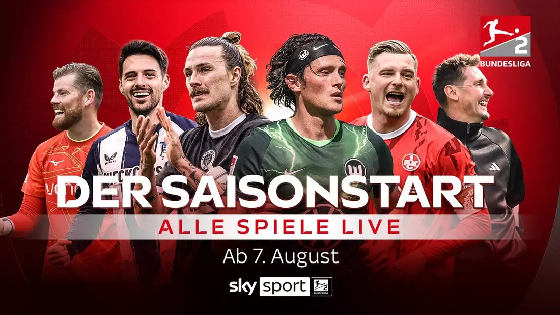 Die 2. Bundesliga 2026/27 auf Sky Sport: VfL Bochum und Hertha BSC eröffnen am Freitagabend die neue Saison - Bild: presseportal.de