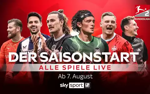 Die 2. Bundesliga 2026/27 auf Sky Sport: VfL Bochum und Hertha BSC eröffnen am Freitagabend die neue Saison - Foto: presseportal.de