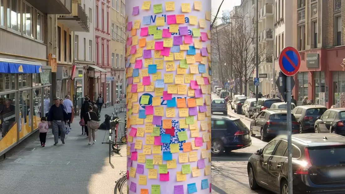 Große Stadt, kleine Geste, starke Wirkung: Frankfurter Litfaßsäule wird am 12. August zum Empathie-Multiplikator - Bild: presseportal.de