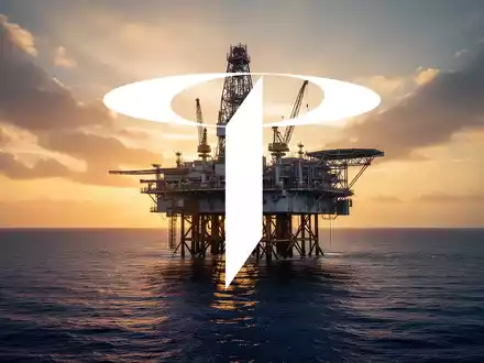 Moderne Offshore-Ölplattform bei Sonnenaufgang auf dem offenen Meer. - Foto: über boerse-global.de