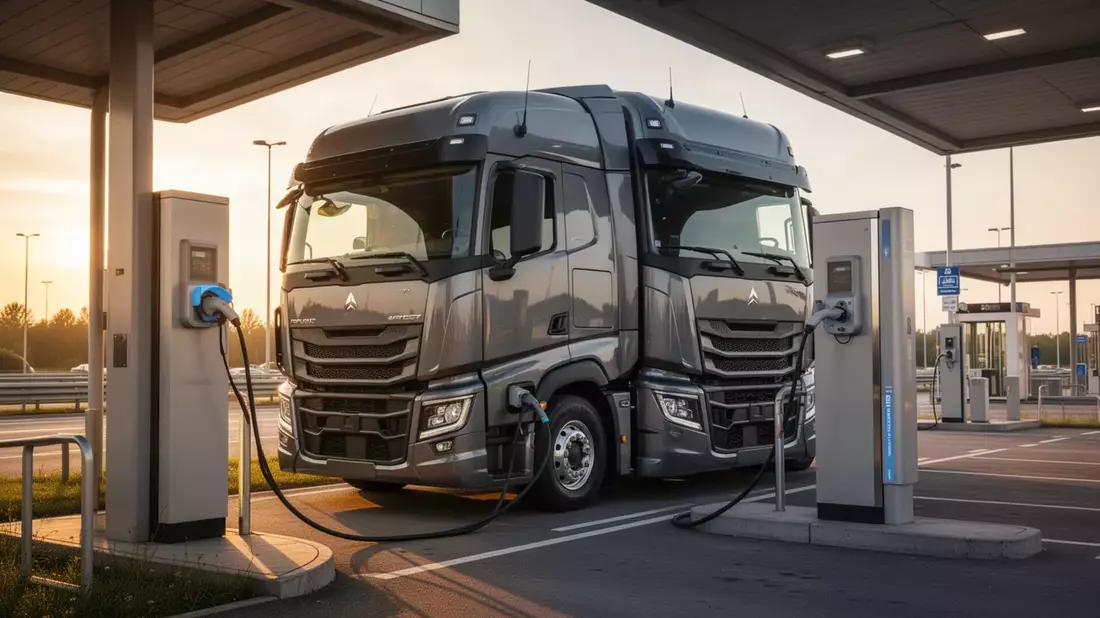 ENGIE Vianeo errichtet Megawatt-Ladeparks für E-Lkw an A2 und A9