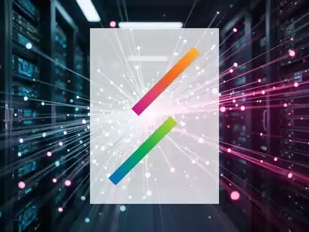 Abstrakte Darstellung moderner Glasfasertechnologie und Lichtimpulse in einer professionellen, dunklen Umgebung. - Foto: über boerse-global.de