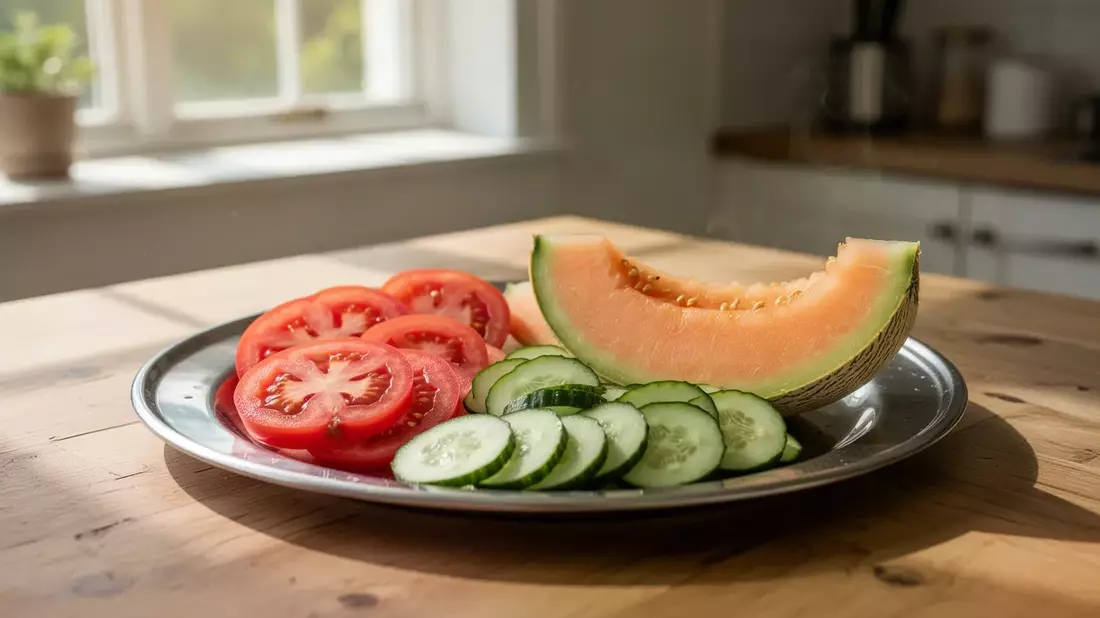 Ernährung bei Hitze: Wasserreiche Kost und Kühlketten-Regeln