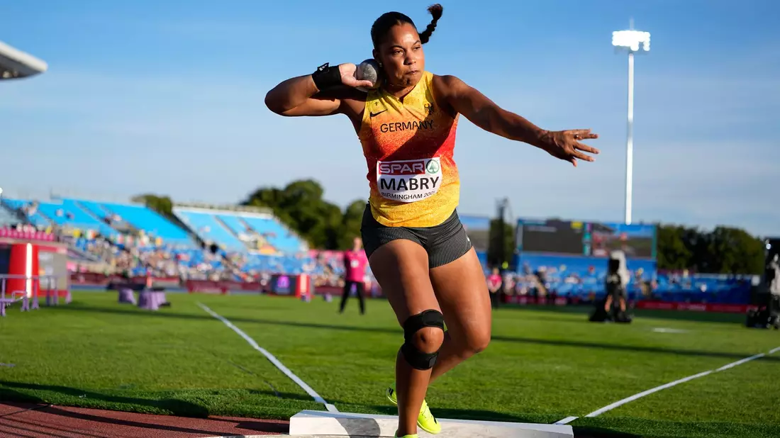 Holte wie vor zwei Jahren EM-Bronze: Yemisi Mabry. - Bild: Matthias Schrader/AP/dpa